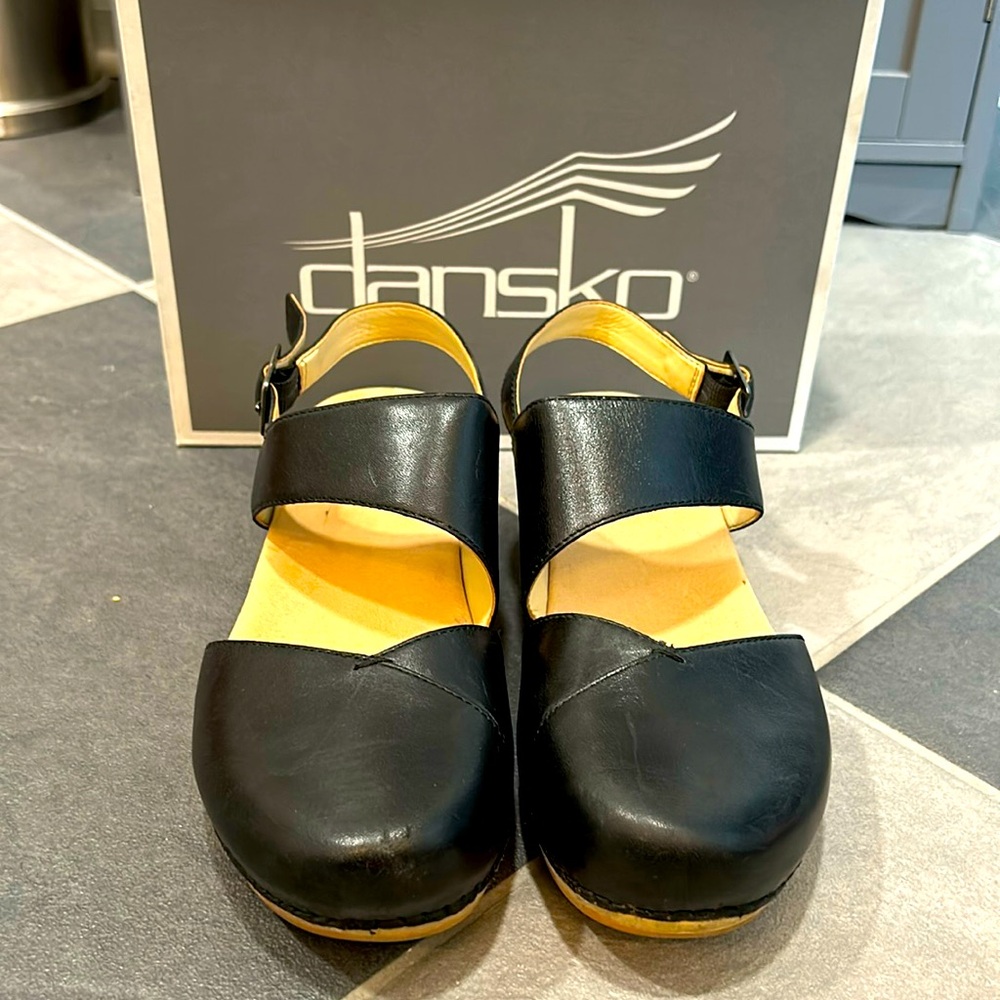Dansko black sandals